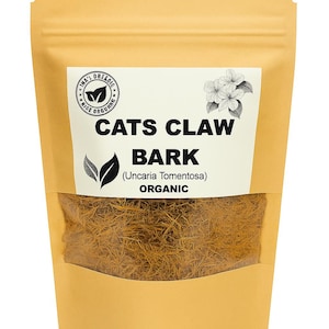 CAT&#39;S CLAW BARK | Uncaria Tomentosa | Cuts or Powder| Herbal | Loose | Herb | Fresh Harvested | Premium Quality
