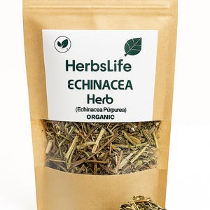 Organic ECHINACEA HERB | echinacea purpurea | herbal tea | loose tea | loose dried herbs | dried loose herb | herba | tea