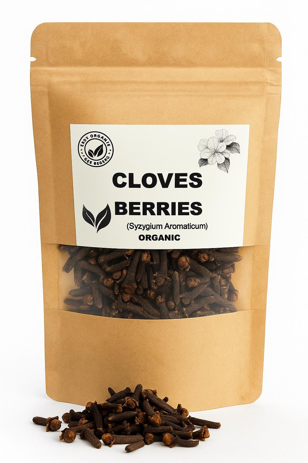 Organic Cloves Berries Tea | Syzygium Aromaticum | Aromatic Herbal Tea | Dried Clove Berries | Organic Herbs for Cooking & Brewing