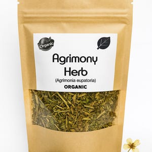 Organic AGRIMONY HERB  | agrimonia eupatoria | natural herbal tea | natural loose herb | herbal tea | herba | tea