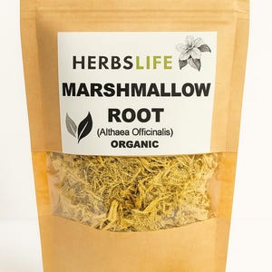 Biologische MARSHMALLOW RООТ | Althaea Officinalis | Marshmallow-thee | Kruidenthee | Gedroogde wortel | Biologische kruiden | Kruiden | Thee