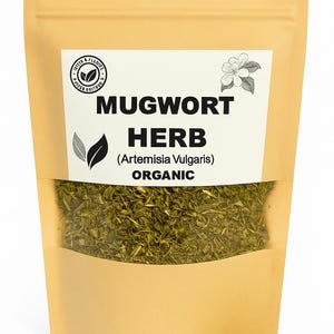 HIERBA DE MUGWORT Orgánica / Artemisia Vulgaris / Té de Mugwort / Herba Artemisiae / Té de Hierbas / Radix Artemisiae / Hierbas Orgánicas / Herba