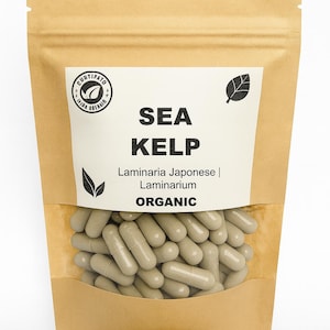 SEA KELP | Laminaria Japonese | LAMINARIUM 90 capsules | Bulk Capsules