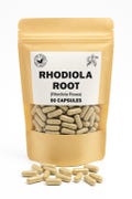 Organic rhodiola 90 capsules | rhodiola rosea | (rhodiola rosea) - 500 mg. product logo