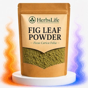 FIG LEAF POWDER Natural Ground | Ficus Carica | Wildcrafted Bulk Culinary Craft Apothecary Botanical