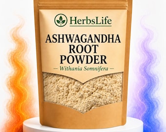 ASHWAGANDHA ROOT POWDER | Withania Somnifera | Apothecary Tincture & Craft Botanical
