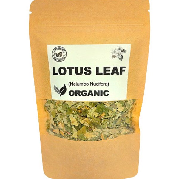 Organic LOTUS LEAF | Nelumbo Nucifera | Lotos Leaf Tea | Dried Leaf | Herbal Tea | Herba | Tea | Herbalism | Organic Herbs | Dried Herbs