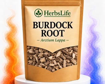 BURDOCK ROOT Dried Cut | Arctium Lappa | Wildcrafted Bulk Culinary Craft Apothecary Botanical