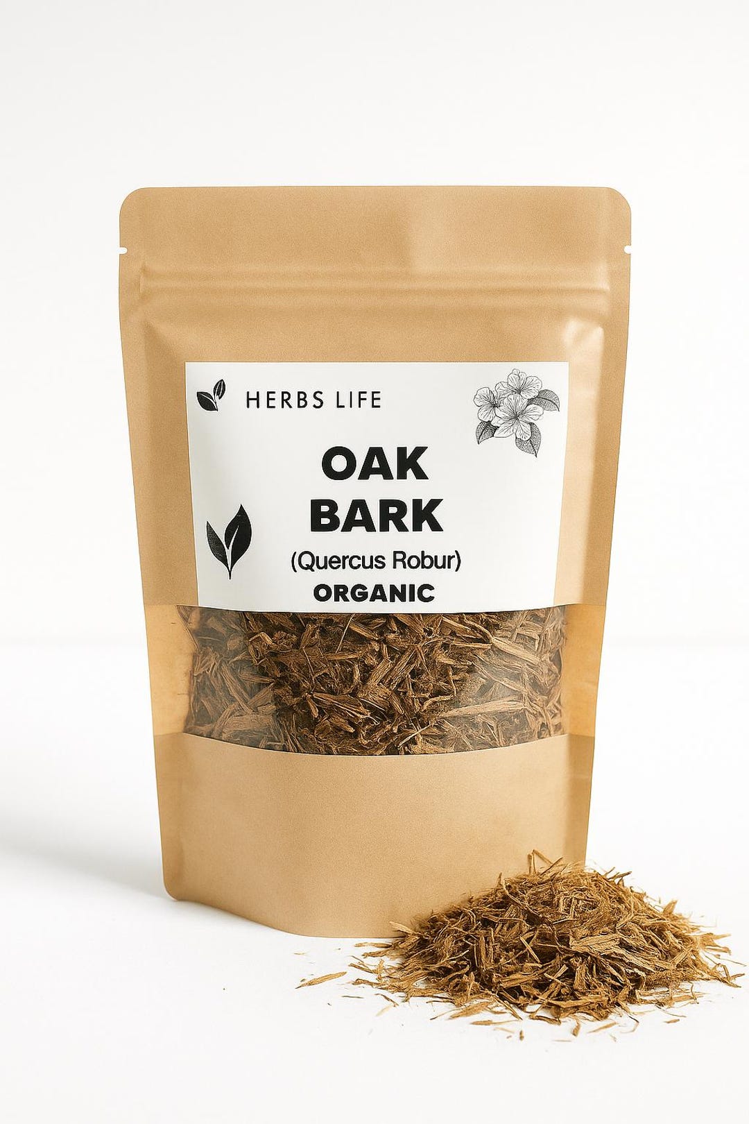 Organic Oak Bark Tea | Quercus Robur Dried Herbs | Herbal Tea Blend ...