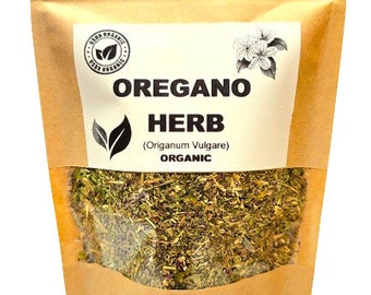 ORIGAN HERBE BIOLOGIQUE | Origan vulgaire | Thé à l'origan | Tisane | Herbes séchées | Herbes biologiques | Herba | Thé