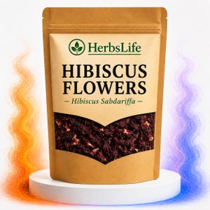 HIBISCUS FLOWERS Dried | Hibiscus Sabdariffa | Bulk Culinary Craft Herbal Tea Botanical