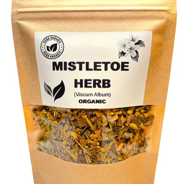 Bio MISTelnkraut | Viscum Album | Mistel Tee | Kräutertee | Getrocknete Kräuter | Bio-Kräuter | Herba | Tee