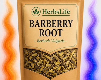 BARBERRY ROOT | Wildcrafted Bulgarian Berberis Vulgaris Dried Cut | Apothecary, Tincture & Craft Botanical
