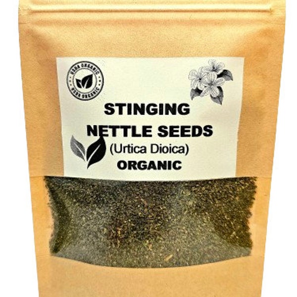 Organic STINGING NETTLE SEEDS | Urtica Dioica | Nettle Seeds Tea | Nettle Herb | Herbal Tea | Organic Herbs | Seeds | Herba | Tea
