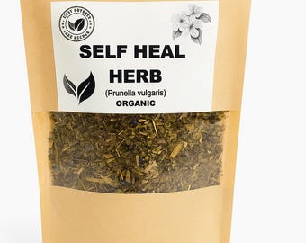 Biologisch ZELFHEFFEND KRUIDEN | Prunella vulgaris | Brunella vulgaris | Zelfgenezende thee | Kruidenthee | Gedroogde kruiden | Biologische kruiden | Kruiden | Thee