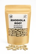 Organic rhodiola 90 capsules | rhodiola rosea | (rhodiola rosea) - 500 mg. product logo