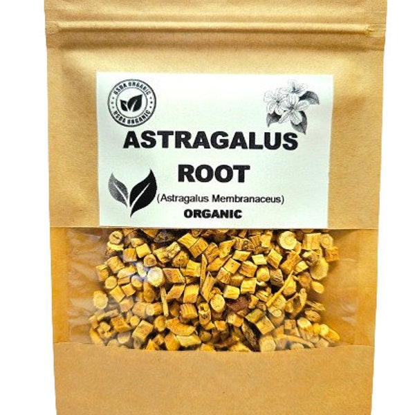 Organic ASTRAGALUS ROOT | Astragalus Membranaceus | Astragalus Tea | Dried Root | Herbal Tea | Organic Herbs | Dried Herbs | Herba | Tea
