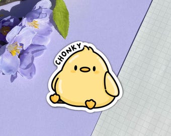 Chonky Birb Sticker