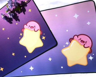 Star Kirby Deskmat