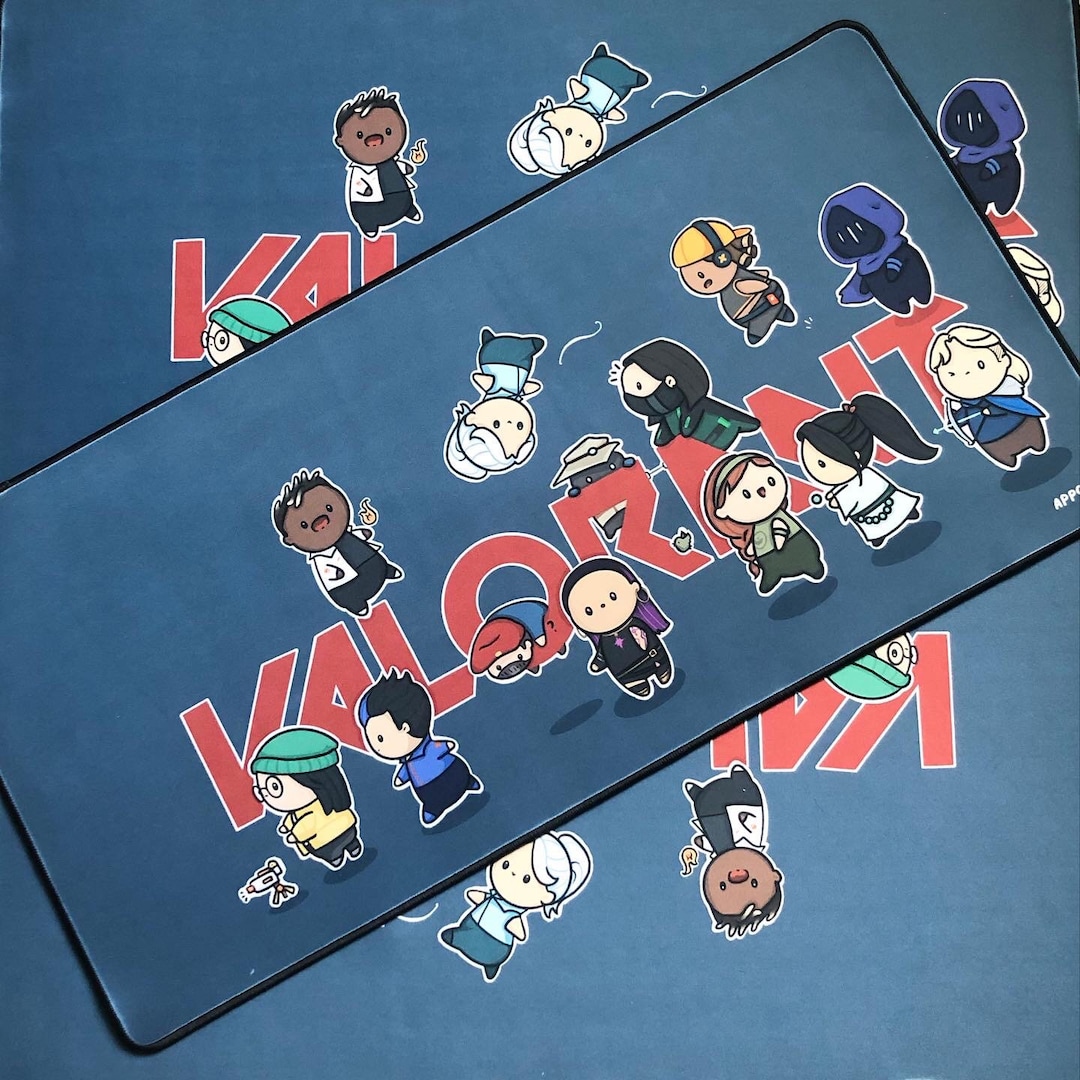 Valorant-inspired Deskmat Mousepad - Etsy