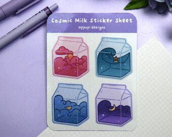 Cosmic Milk Sticker Sheet