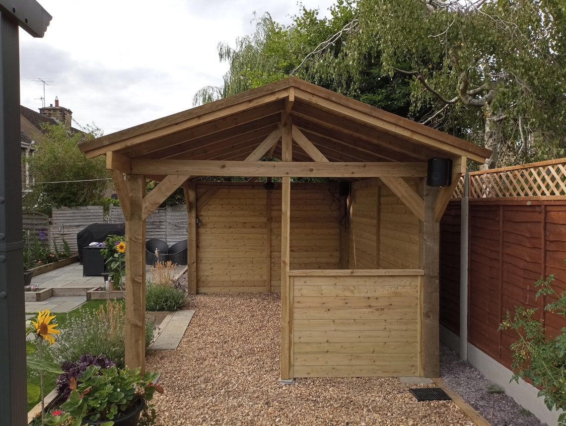 Gazebo With Sides Roof 5m Self Install Kit Garden Bar Etsy UK