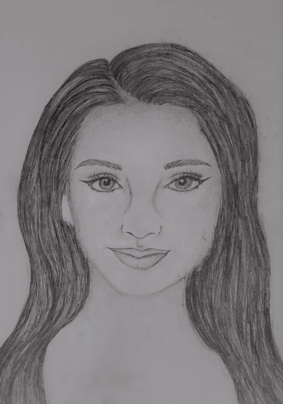 pencil raindrop drawing