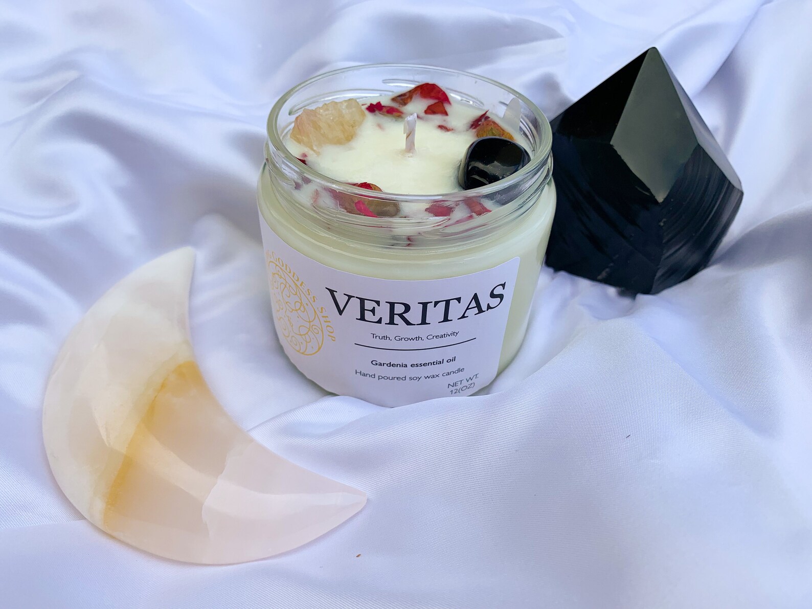 Veritas truth Healing Candle 12oz Etsy