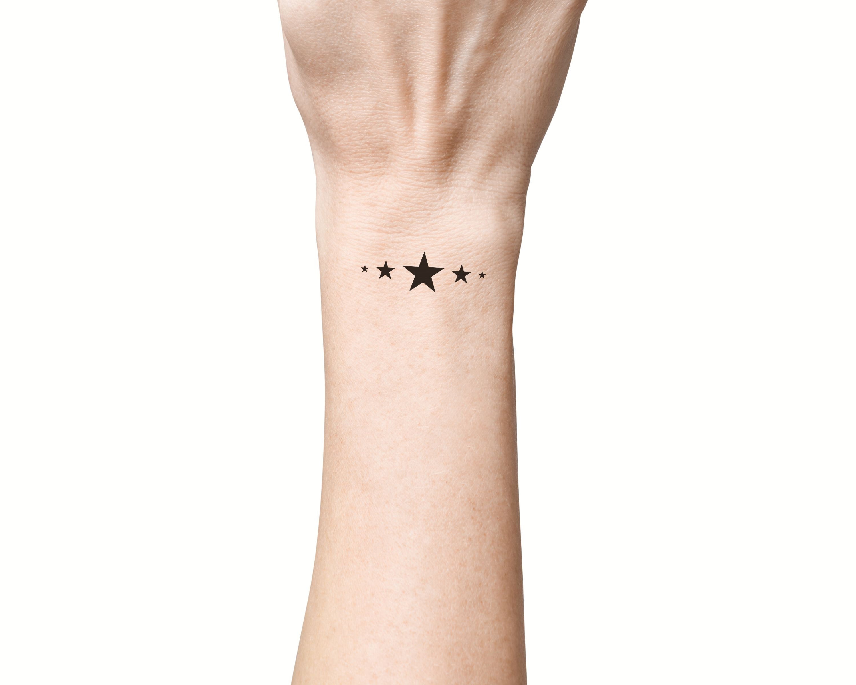 Buy 12 Star Temporary Tattoos Online in India  Etsy