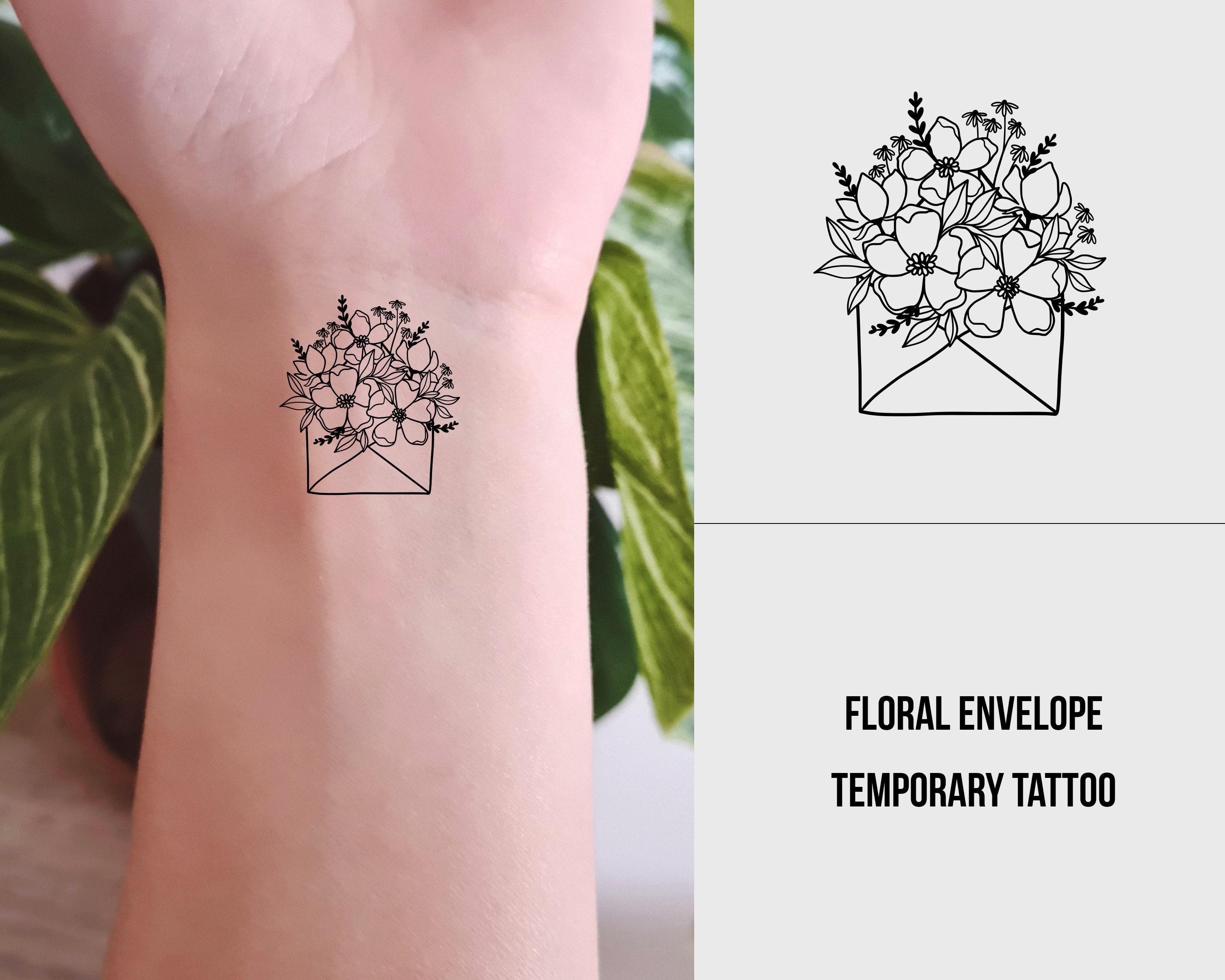 Envelope tattoo designs