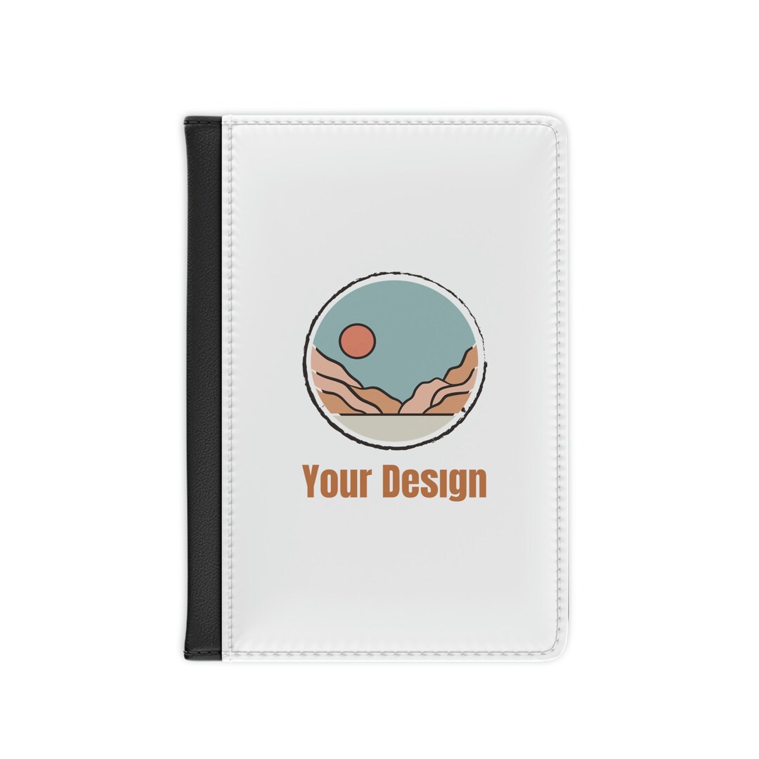 CUSTOM PASSPORT HOLDER Passport Cover, Custom Logo Passport Holder Passport Case Travel Gifts