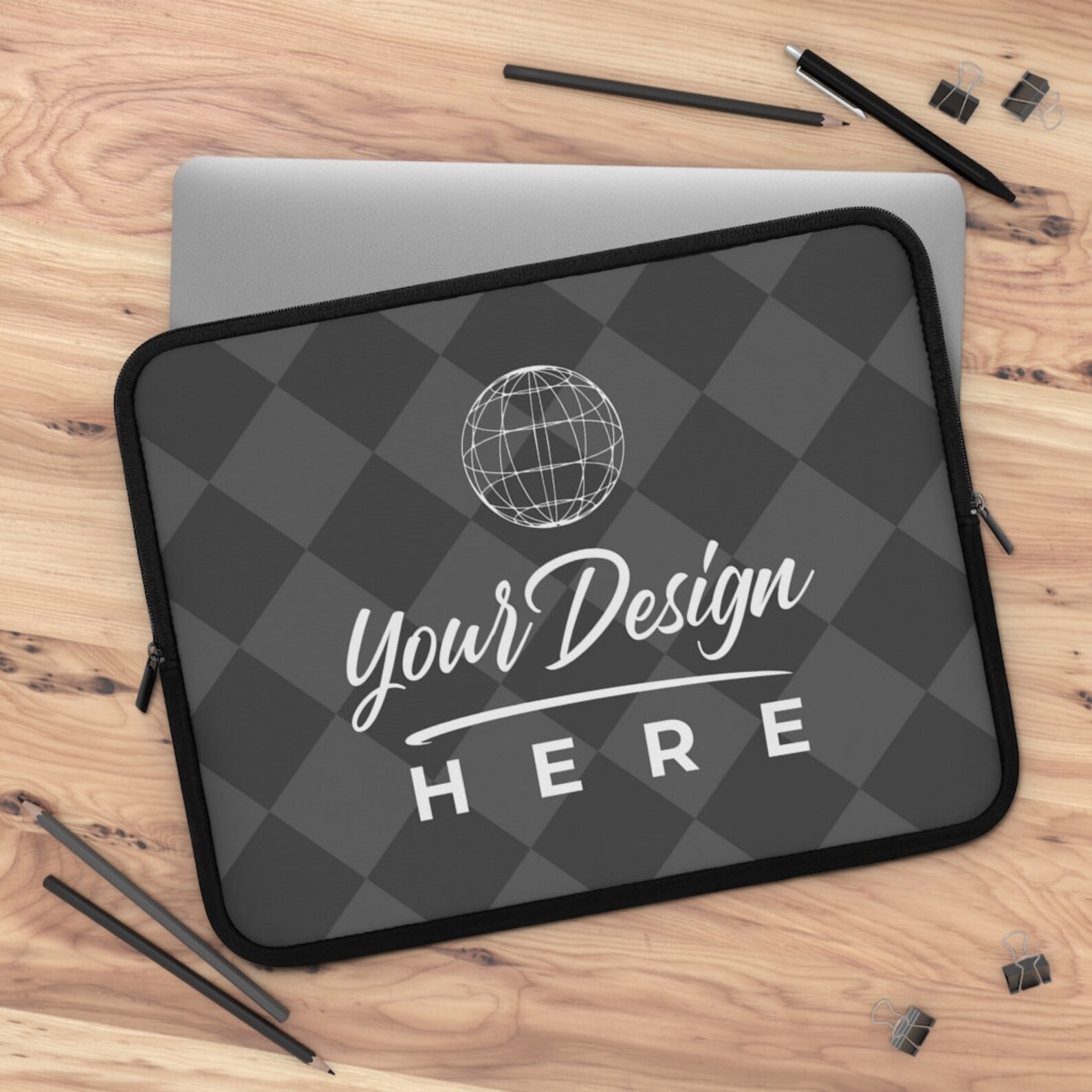 CUSTOM LAPTOP SLEEVE Custom Logo Laptop Bag Personalized Etsy