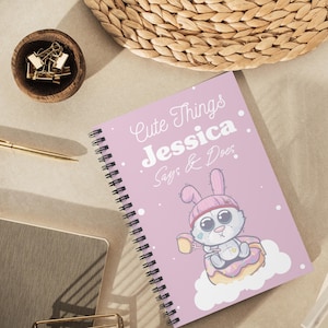 Libro de recuerdos de la infancia personalizado, diario "Cosas lindas que hacen mis hijos", regalo personalizado para baby shower para mamá, cuaderno de recuerdos para niños, regalo para mamá primeriza