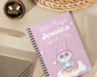 Personalized Child Memory Journal | Family Keepsake Spiral Notebook