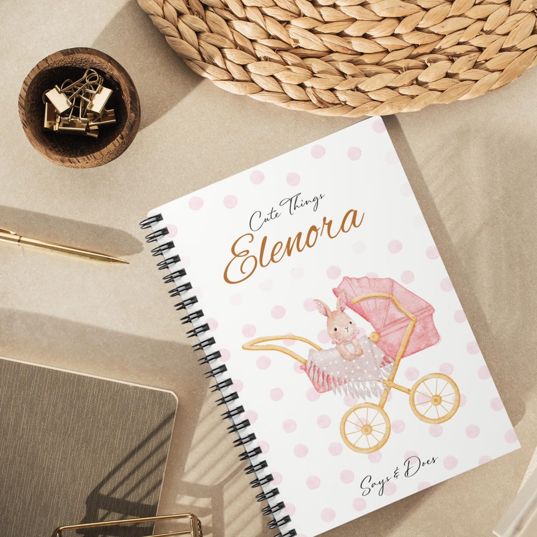 Child Memory Book Personalized Baby Memory Book, Kids Sayings Journal, Baby Shower Gift ...