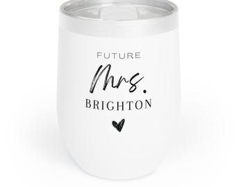 Future Mrs Wine Tumbler 12oz | Bridal Shower Gift