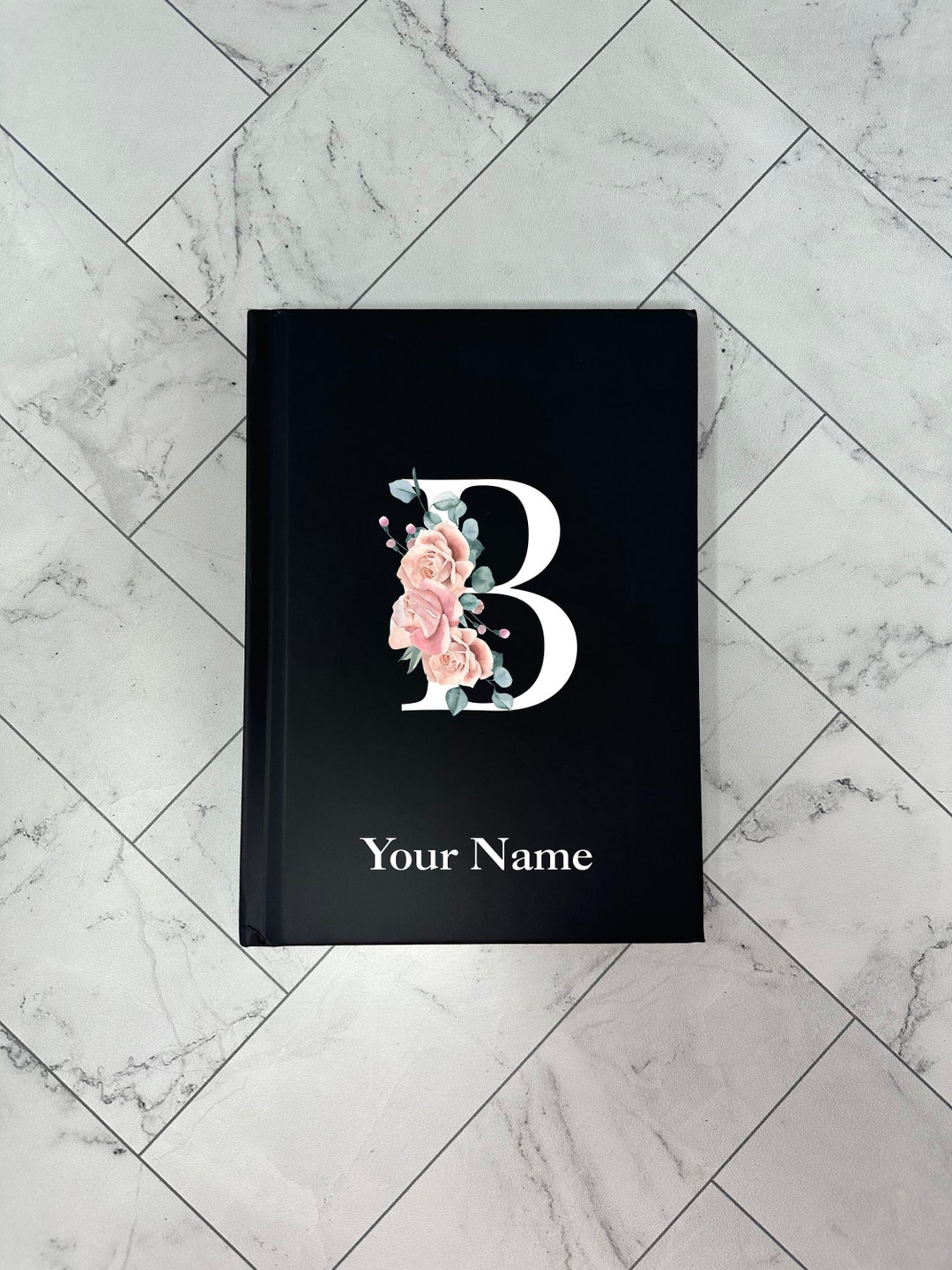 PERSONALIZED INITIAL JOURNAL Letter Notebook Initial Notebookclient