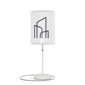 CUSTOM BESIDE LAMP | Personalized Nightstand Lamp | Office Desk Lamp | Modern Minimalist Lamp | Custom Logo Lamp