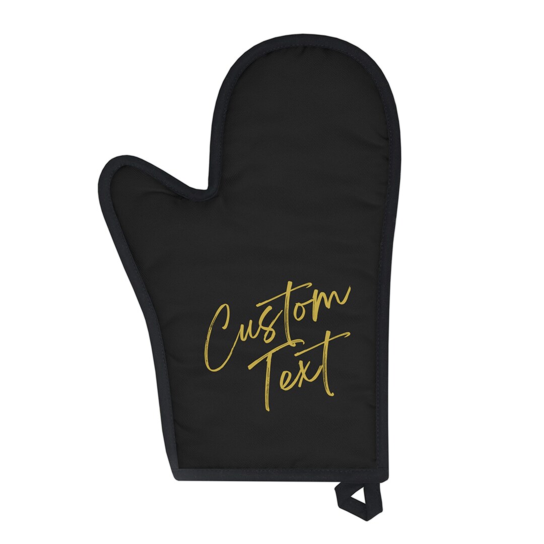 PERSONALIZED OVEN GLOVE Wedding Bridal Shower Oven Mitts, Gifts for Mom