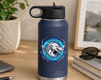 Custom Logo Water Bottle | Personalized 20oz Tumbler