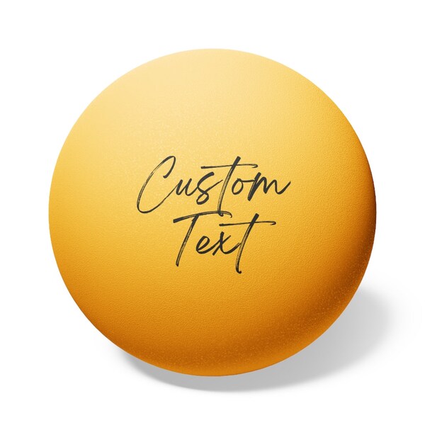 PERSONALIZED PING PONG Balls | Table Tennis Balls | Beer Pong Balls | Custom Text Ping Pong Gifts | Pool Games Gifts