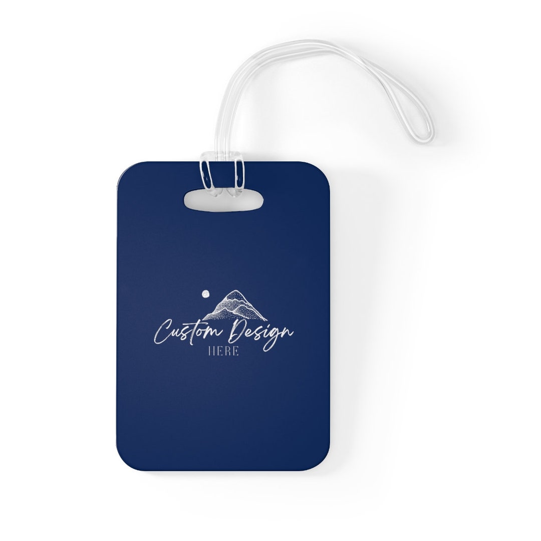 CUSTOM LUGGAGE TAG Personalized Bag Tag Travel Bag Tag Custom Logo