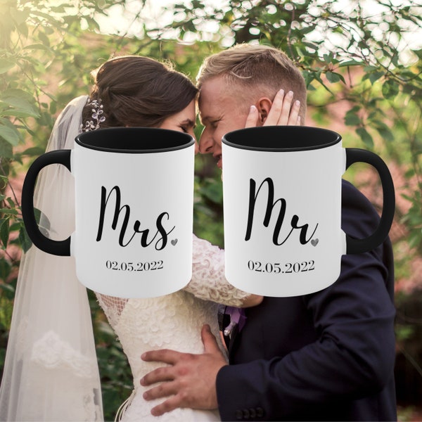 Mr and Mrs Mugs - Etsy