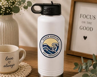 Custom Logo Water Bottle | Personalized Stainless Tumbler 20oz