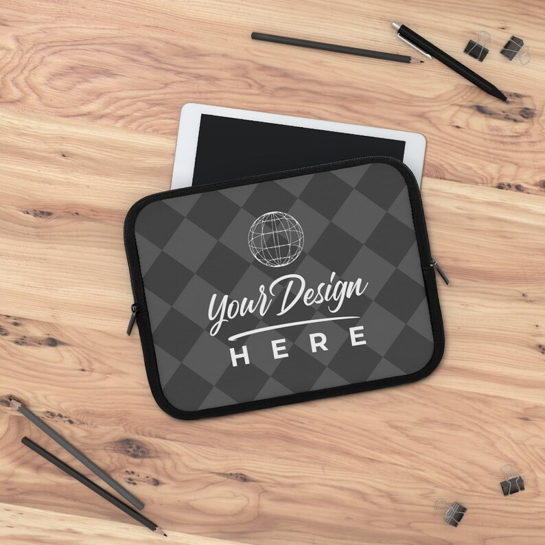 CUSTOM LAPTOP SLEEVE Custom Logo Laptop Bag Personalized Etsy