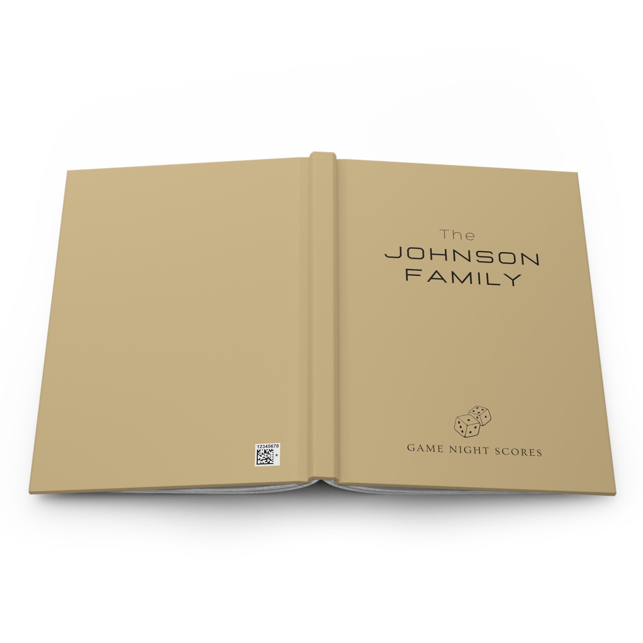 CUSTOM Family Game Night SCORE BOOK | Personalized Game Gifts | Score Keeping Record Book | Fun Notebook For Party Games | Housewarming Gift