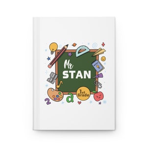 Cuadernos de tapa dura personalizados para la vuelta al cole para niños/primer grado, segundo grado, tercer grado/apuntes escolares