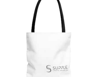 Personalized Polyester Tote Bag: Custom Name Grocery Bag