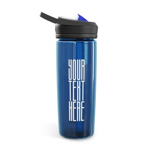 PERSONALIZED CamelBak Eddy® WATER Bottle 20oz 25oz BPA Free | Custom Text Employee Gifts, Business Logo Water Bottle