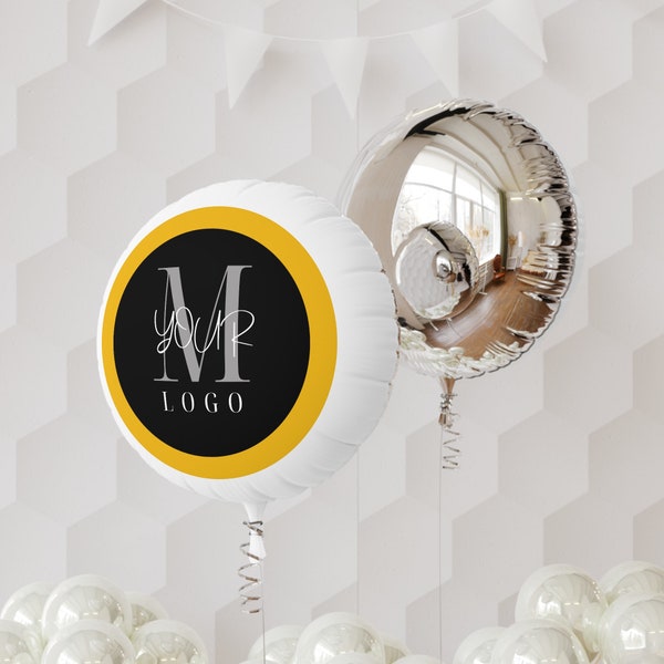 CUSTOM PRINTED BALLOON | Personalized Mylar Helium Balloon | Corporative Decoration | Wedding, Event Logo | Birthday Party Decorations